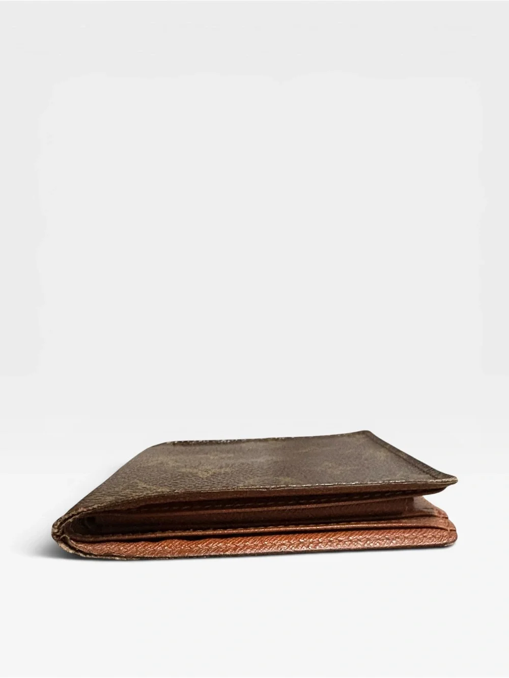 Louis Vuitton Brown Monogram Leather Wallet